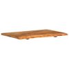 vidaXL Bathroom Vanity Top Solid Acacia Wood 80x52x2.5 cm