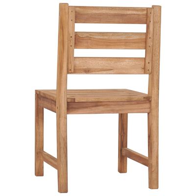 vidaXL Garden Chairs 2 pcs Solid Teak Wood,  vidaXL Garden Chairs 2 pcs Solid Teak Wood