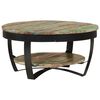 vidaXL Coffee Table Solid Reclaimed Wood 65x32 cm
