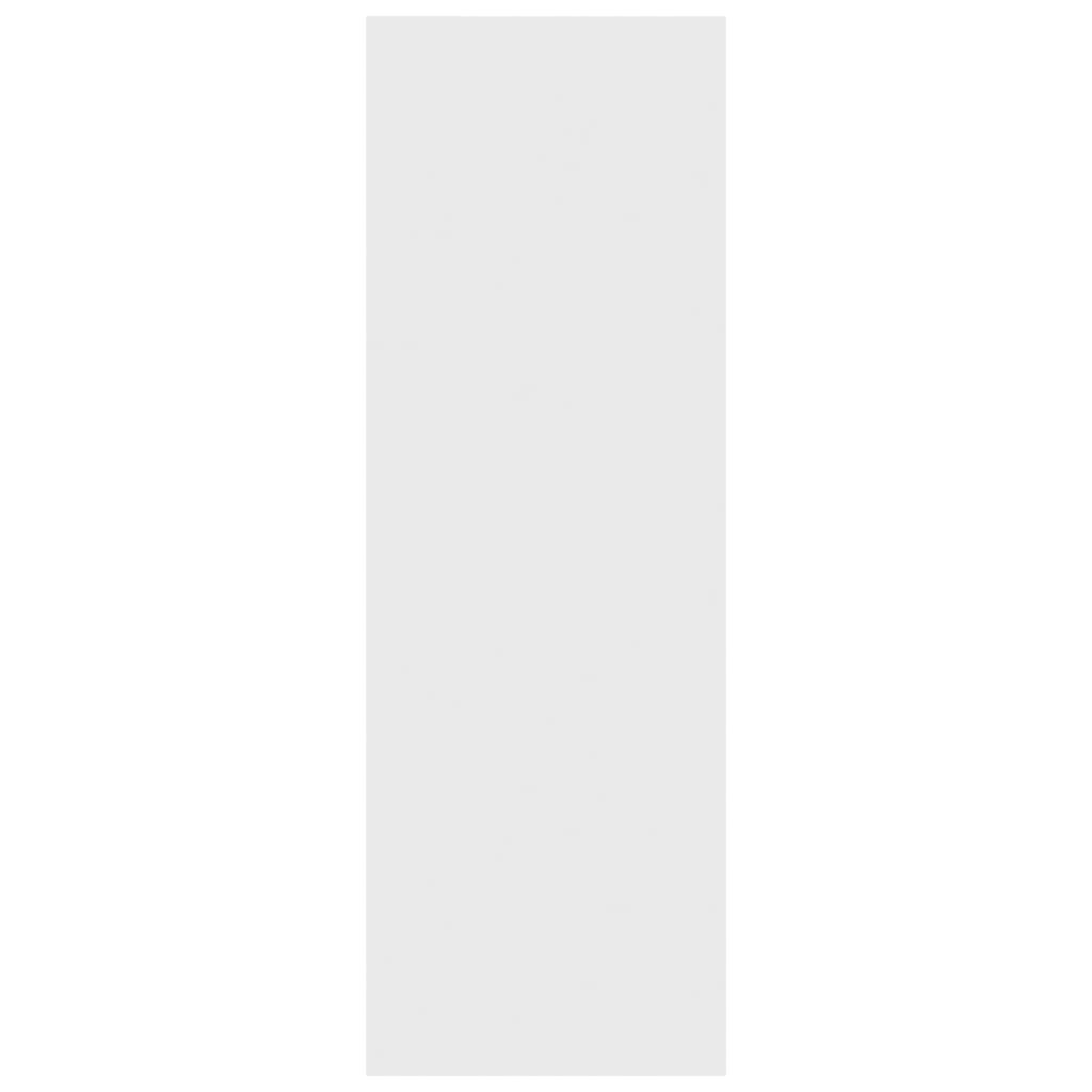 vidaXL Book Cabinet/Sideboard White 66x30x98 cm Engineered Wood