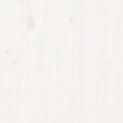 vidaXL Sideboard White 111x34x60 cm Solid Wood Pine, white vidaXL Sideboard White 111x34x60 cm Solid Wood Pine