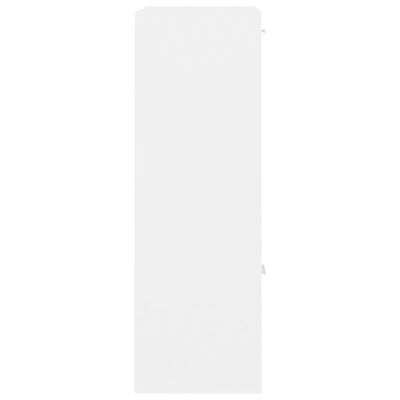 vidaXL Storage Cabinet White 60x29.5x90 cm Engineered Wood