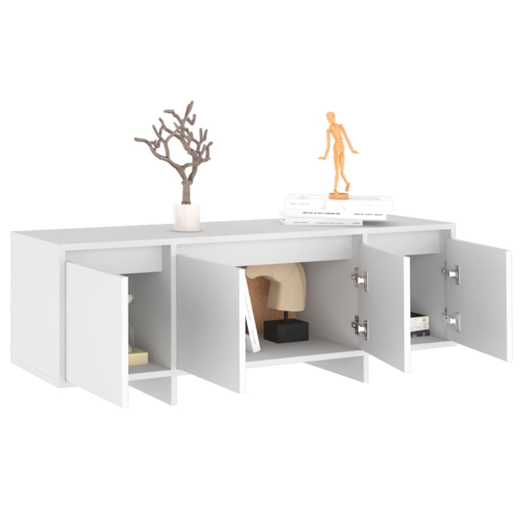 vidaXL TV Cabinet White 120x30x40.5 cm Engineered Wood