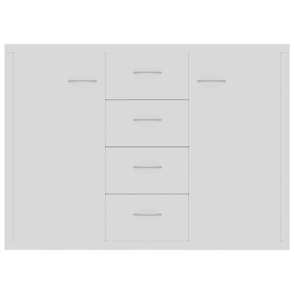 vidaXL Sideboard White 88x30x65 cm Engineered Wood