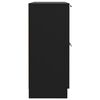 vidaXL Sideboard Black 60x30x70 cm Engineered Wood