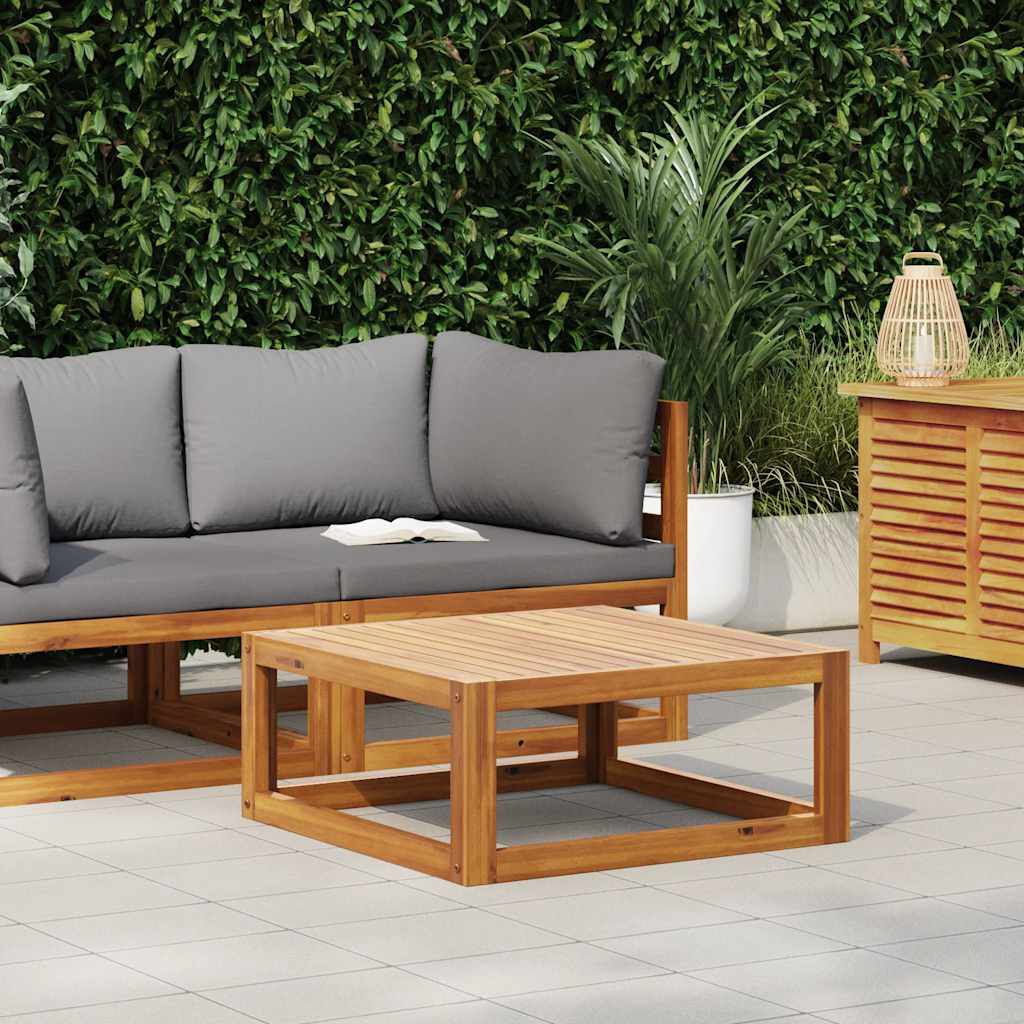 vidaXL Coffee Table 68x68x29 cm Solid Acacia Wood