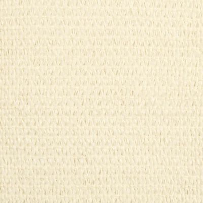 vidaXL Sunshade Sail 160 g/m² Cream 2.5x2.5x3.5 m HDPE, cream vidaXL Sunshade Sail 160 g/m² Cream 2.5x2.5x3.5 m HDPE