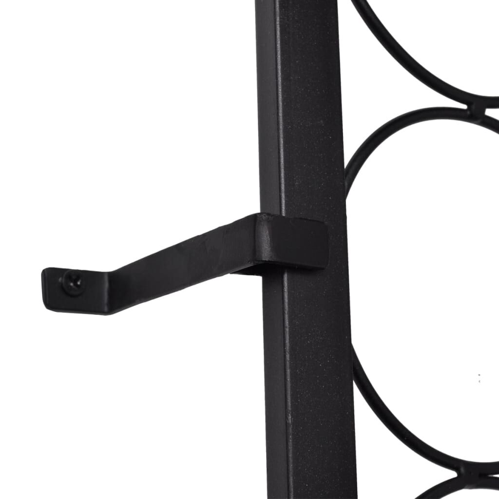 vidaXL Wine Rack for 108 Bottles Metal