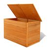 vidaXL Garden Storage Box 126x72x72 cm Wood