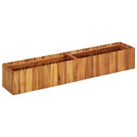 vidaXL Garden Raised Bed 150x30x25 cm Solid Acacia Wood,  vidaXL Garden Raised Bed 150x30x25 cm Solid Acacia Wood