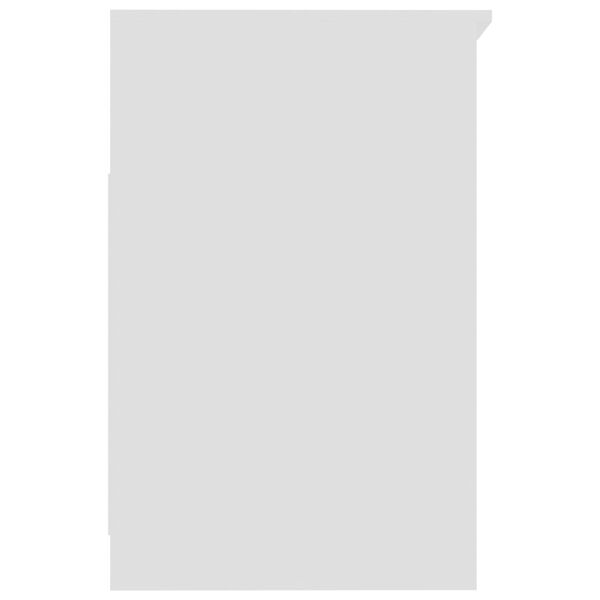 vidaXL Drawer Cabinet White 40x50x76 cm Engineered Wood