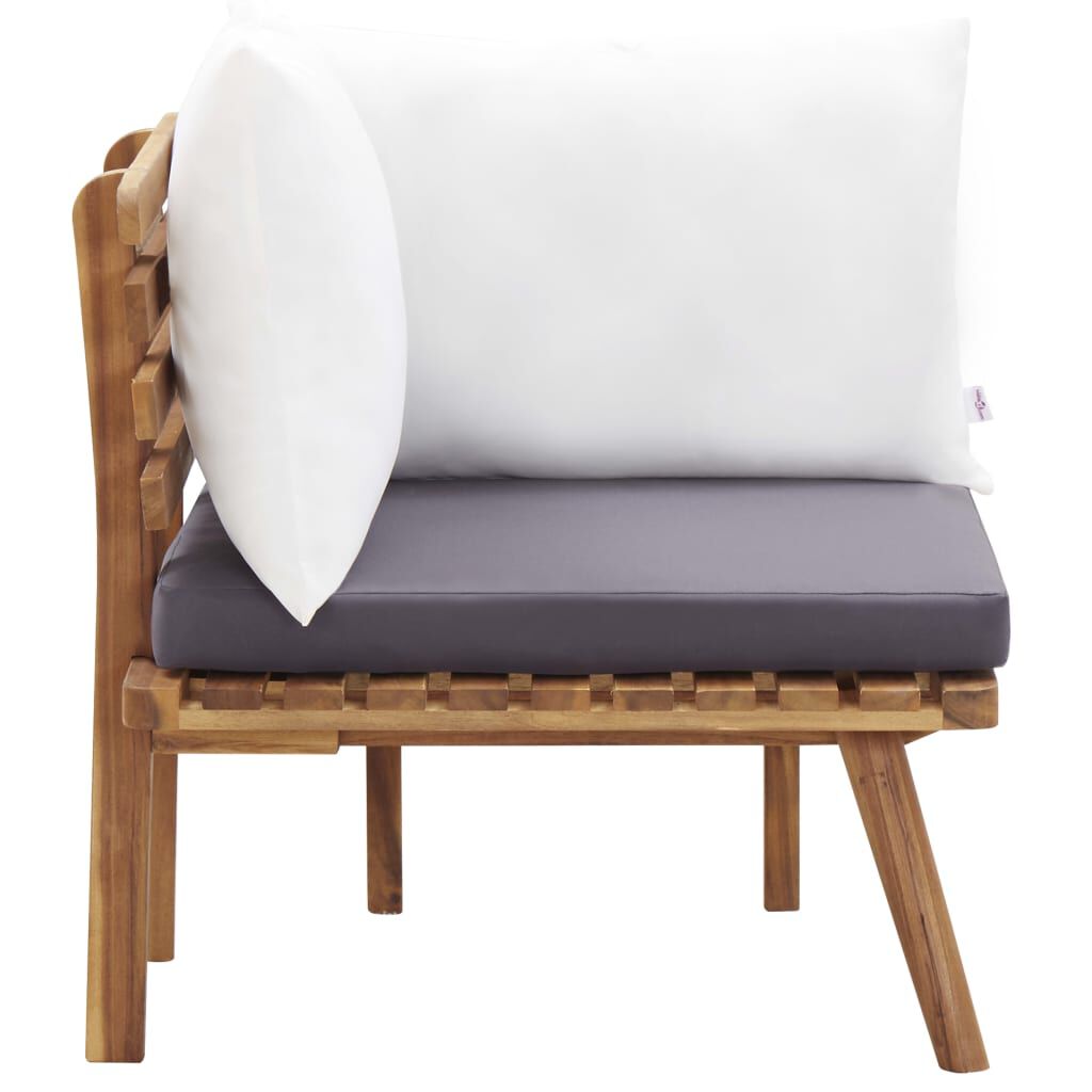 vidaXL 6 Piece Garden Lounge Set Solid Acacia Wood