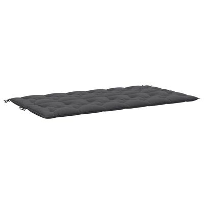 vidaXL Garden Bench Cushion Anthracite 200x(50+50)x7cm Oxford Fabric, anthracite vidaXL Garden Bench Cushion Anthracite 200x(50+50)x7cm Oxford Fabric