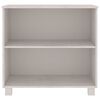 vidaXL Sideboard HAMAR White 85x35x80 cm Solid Wood Pine
