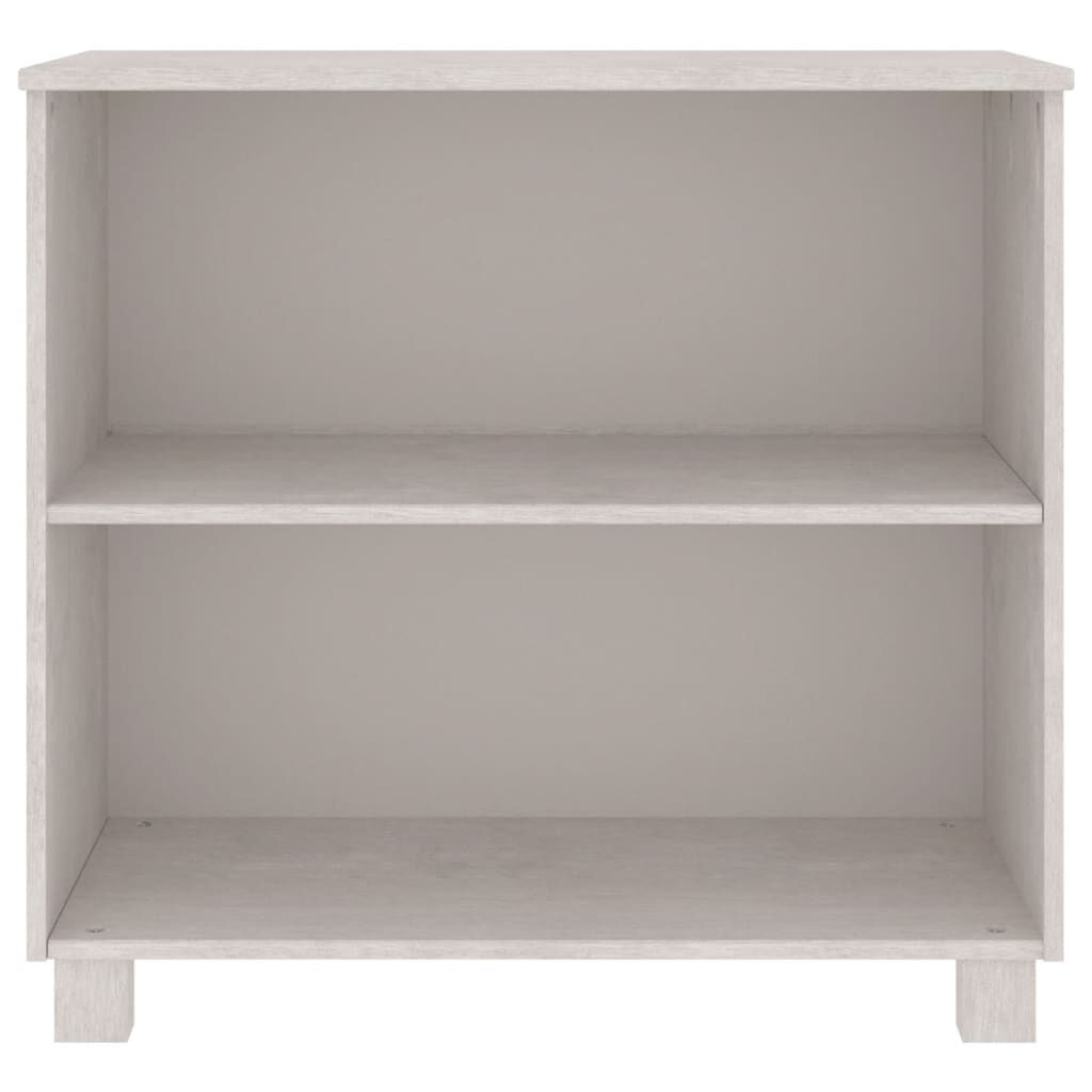 vidaXL Sideboard HAMAR White 85x35x80 cm Solid Wood Pine