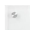 vidaXL Kitchen Backsplash Transparent 90 x 40 cm Tempered Glass