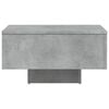 vidaXL Coffee Table Concrete Grey 60x60x31.5 cm Engineered Wood