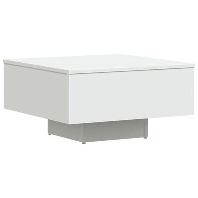vidaXL Coffee Table White 60x60x31.5 cm Engineered Wood, white vidaXL Coffee Table White 60x60x31.5 cm Engineered Wood