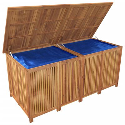 vidaXL Garden Storage Box 175x80x75 cm Solid Wood Acacia