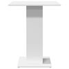 vidaXL Bistro Table White 60x60x75 cm Engineered Wood