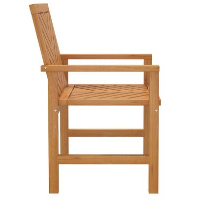 vidaXL Garden Dining Chairs 4 pcs Solid Wood Acacia