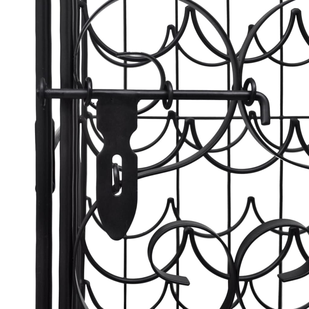vidaXL Wine Rack for 35 Bottles Metal