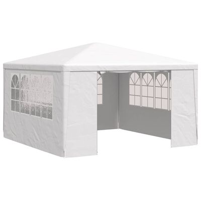 vidaXL Professional Party Tent with Side Walls 4x4 m White 90 g/m?, white vidaXL Professional Party Tent with Side Walls 4x4 m White 90 g/m?