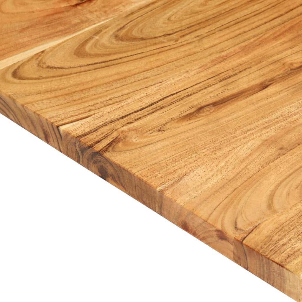 vidaXL Bathroom Vanity Top Solid Acacia Wood 80x52x2.5 cm