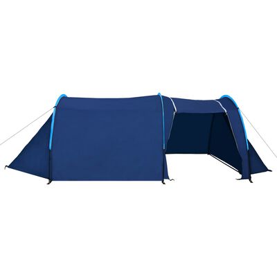 vidaXL Camping Tent 4 Persons Navy Blue/Light Blue, light blue vidaXL Camping Tent 4 Persons Navy Blue/Light Blue