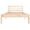 vidaXL Bed Frame without Mattress Solid Wood Pine 90x200cm