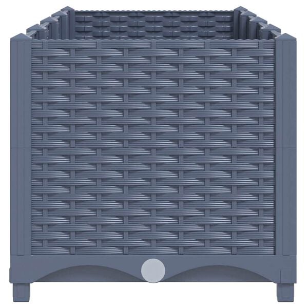 vidaXL Raised Bed 160x40x38 cm Polypropylene