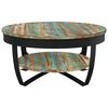 vidaXL Coffee Table Solid Reclaimed Wood 65x32 cm