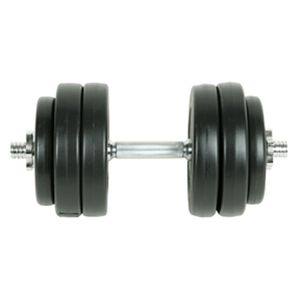 vidaXL 9 Piece Dumbbell Set 15 kg