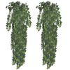 vidaXL 2 pcs Artificial Ivy Bush 90 cm Green