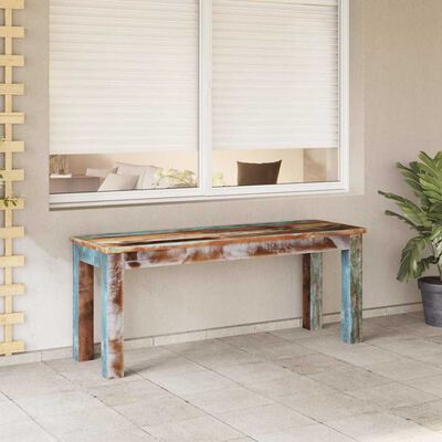 vidaXL Bench Solid Reclaimed Wood 110x35x45 cm,  vidaXL Bench Solid Reclaimed Wood 110x35x45 cm
