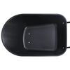 vidaXL Wheelbarrow Black and Orange 78 L 100 kg