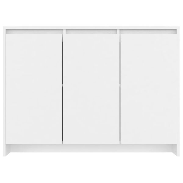 vidaXL Sideboard White 102x33x75 cm Engineered Wood