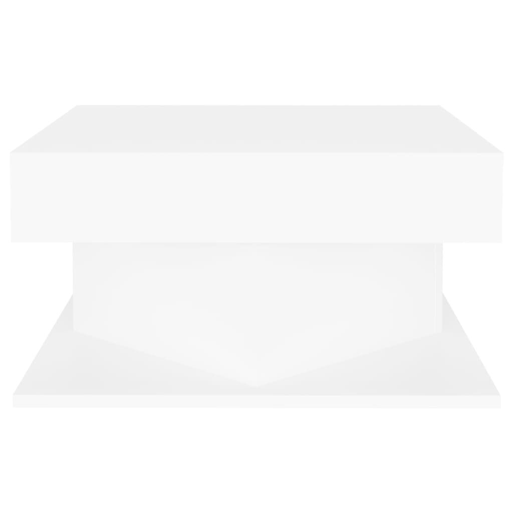 vidaXL Coffee Table White 57x57x30 cm Engineered Wood