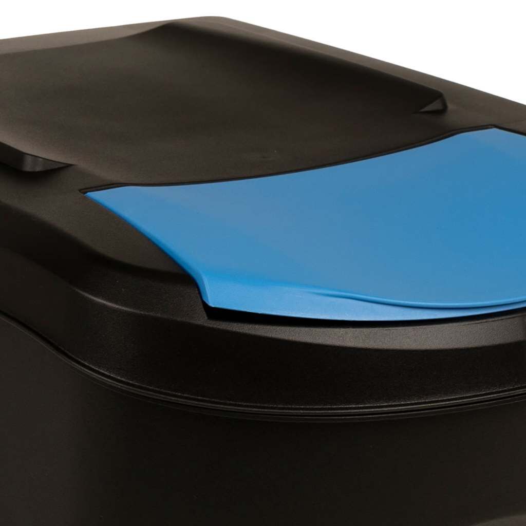 vidaXL Stackable Dustbins 4 pcs Anthracite 100 L