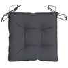 vidaXL Chair Cushions 6 pcs Anthracite 50x50x7 cm Oxford Fabric