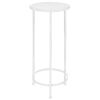 vidaXL Plant Stand Set 3 Pieces Vintage Style Metal Antique White