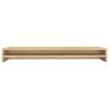 vidaXL Monitor Stand Sonoma Oak 100x24x13 cm Engineered Wood