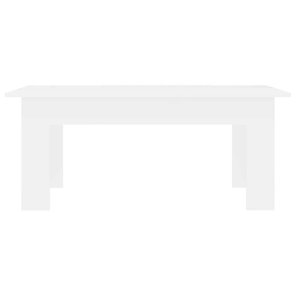 vidaXL Coffee Table White 100x60x42 cm Engineered Wood