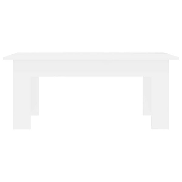 vidaXL Coffee Table White 100x60x42 cm Engineered Wood