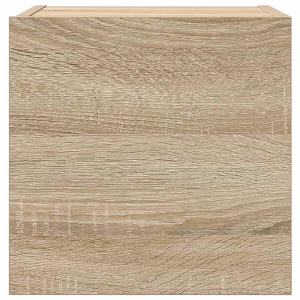 vidaXL Wall Mounted TV Cabinets 2 pcs Sonoma Oak 30.5x30x30 cm