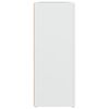 vidaXL Sideboard White 91x29.5x75 cm Engineered Wood