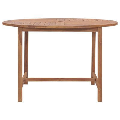vidaXL Garden Dining Table Ø110x75 cm Solid Wood Teak,  vidaXL Garden Dining Table Ø110x75 cm Solid Wood Teak