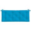 vidaXL Garden Bench Cushions 2pcs Light Blue 120x50x7cm Oxford Fabric