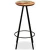 vidaXL Bar Stools 2 pcs Solid Reclaimed Wood