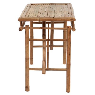 vidaXL Folding Garden Table 115x50x75 cm Bamboo,  vidaXL Folding Garden Table 115x50x75 cm Bamboo